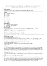 Shawbury April 2022 DRAFT minutes